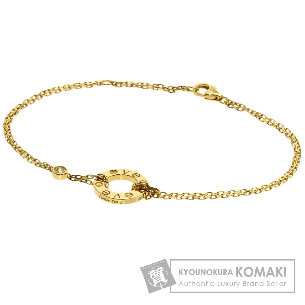 カルティエ ブレスレット ラブサークル ダイヤモンド