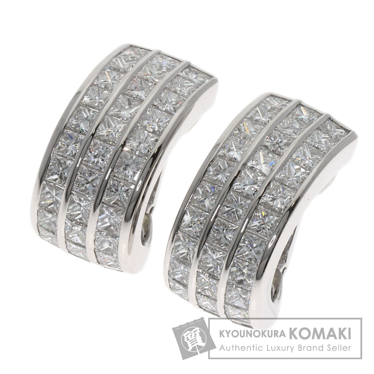 ブシュロン イヤリング ダイヤモンド