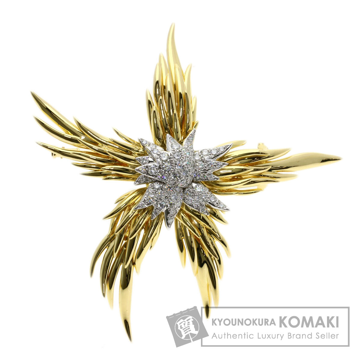 ティファニー ブローチ ジャン シュランバージェ ダイヤモンド