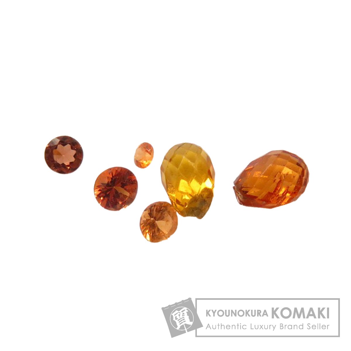 セレクトジュエリー ルース オレンジサファイア