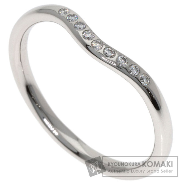 ティファニー リング・指輪 カーブドバンド ダイヤモンド