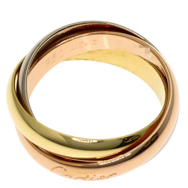 CARTIER カルティエ トリニティ #49 現行モデル リング・指輪 K18