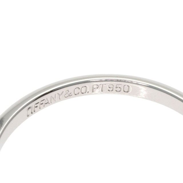 TIFFANY&Co. ティファニー ナイフエッジ リング・指輪 プラチナPT950