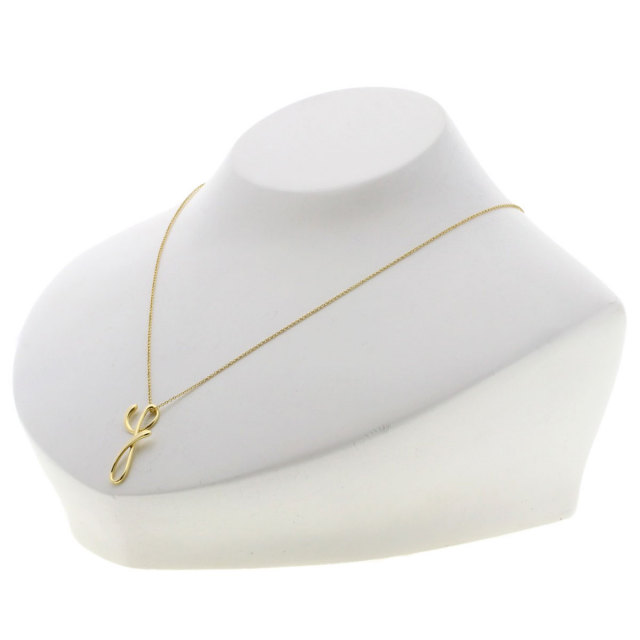 TIFFANY&Co. ティファニー イニシャル Y ネックレス K18イエロー