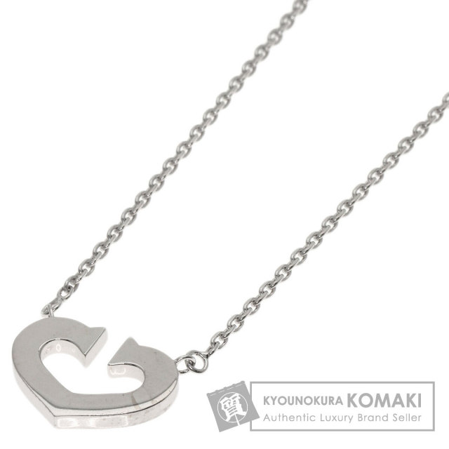 カルティエ ネックレス Cハート