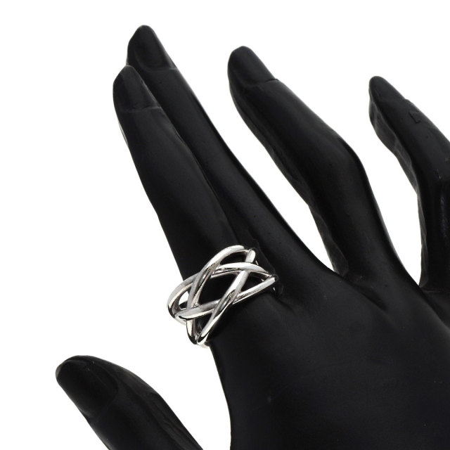 Tiffany&Co ティファニー ケルティックノットリング 9〜10号 TIFFANY&Co. ティファニー ケルティック ノット リング・指輪 シルバー