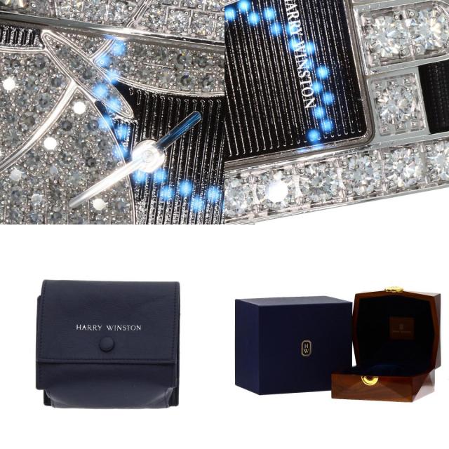 ハリーウィンストン 腕時計 アヴェニュー ナイト パピヨン