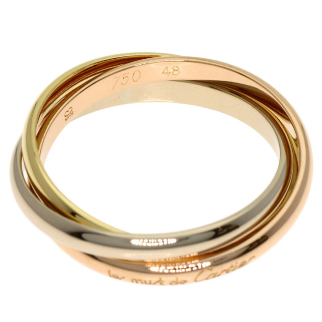 CARTIER カルティエ トリニティ XS #48 リング・指輪 K18イエロー