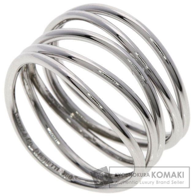 ティファニー リング・指輪 ウェーブ 5ロウ