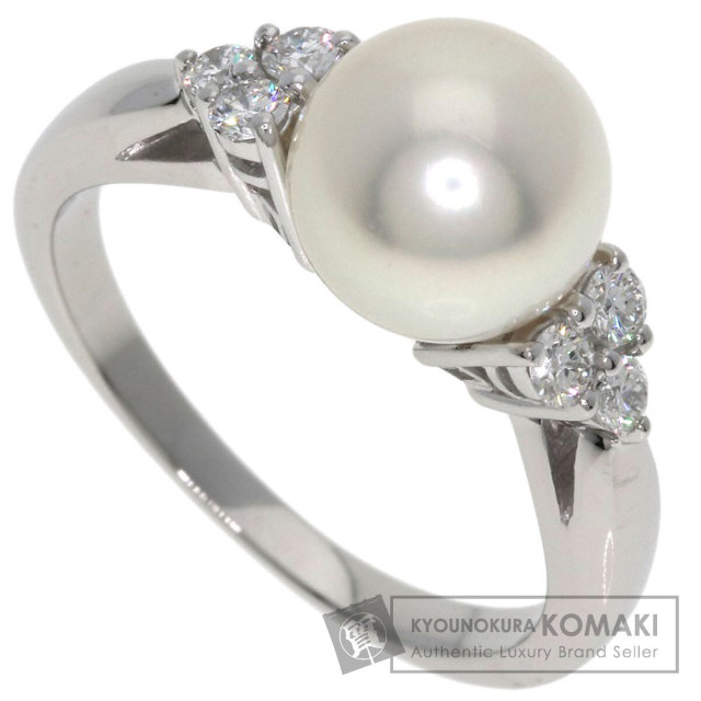 ミキモト リング・指輪 パール 真珠 ダイヤモンド