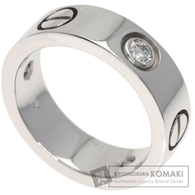 カルティエ リング・指輪 ラブリング ハーフ ダイヤモンド