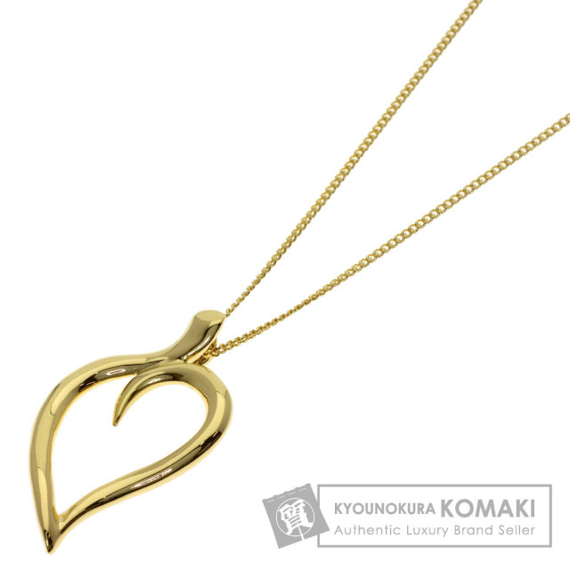 ティファニー ネックレス リーフ ハート