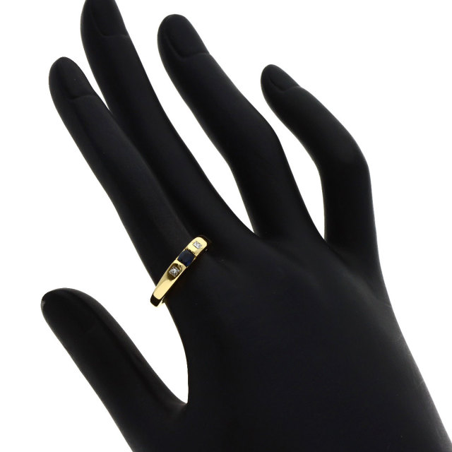 ティファニー リング・指輪 スタッキング  サファイア 2P ダイヤモンド