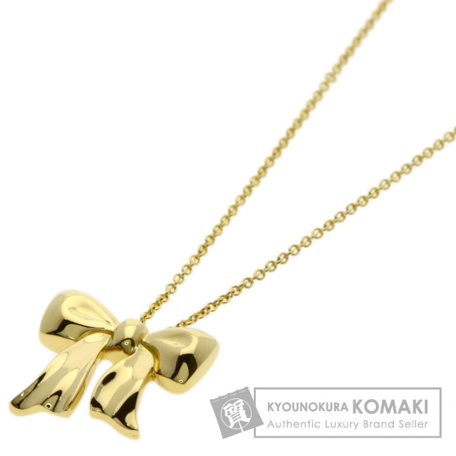 ティファニー ネックレス リボン