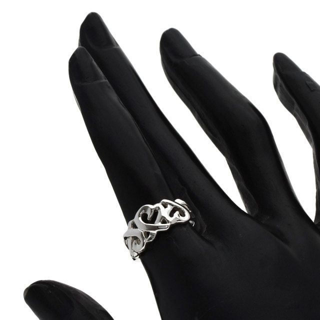 TIFFANY&Co. ティファニー トリプル ラビングハート リング・指輪