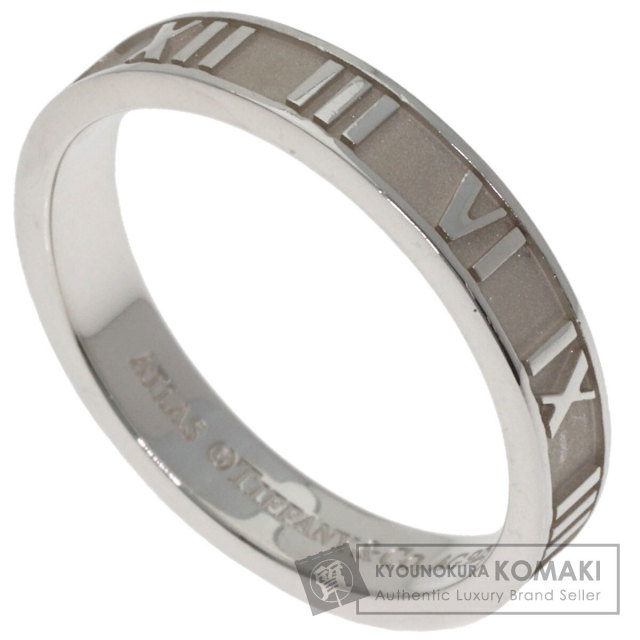 TIFFANY&Co. ティファニー アトラス ナロー リング・指輪 シルバー
