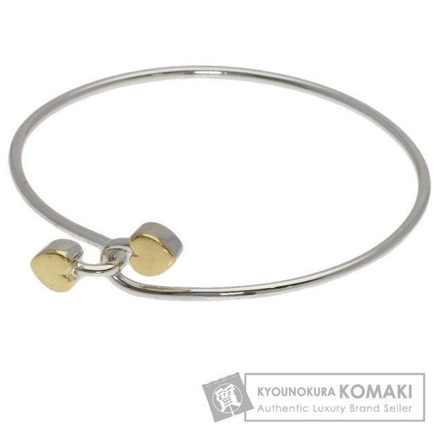 ティファニー ブレスレット ダブルハート