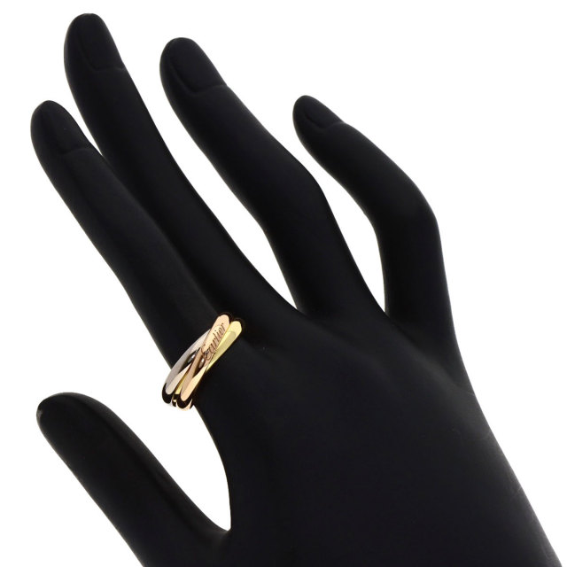 カルティエ　トリニティ　sm 54号 CARTIER カルティエ トリニティ SM #54 現行モデル リング・指輪 K18