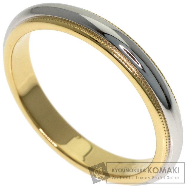 TIFFANY&Co. ティファニー ミルグレイン リング・指輪 K18