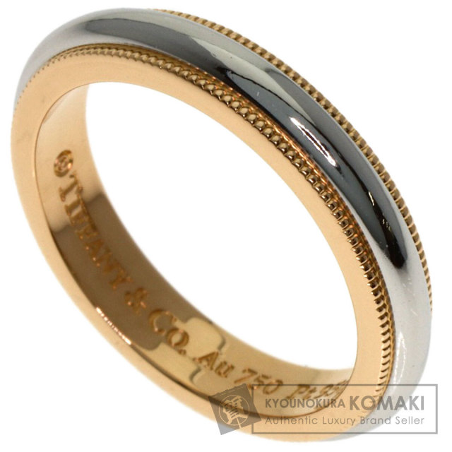 TIFFANY&Co. ティファニー ミルグレイン リング・指輪 プラチナ TIFFANY&Co. ティファニー ミルグレイン リング・指輪 プラチナ