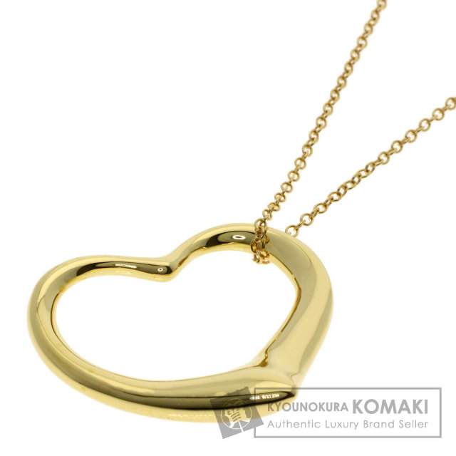 ティファニー ネックレス オープンハート ミディアム ロング