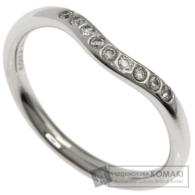 ティファニー リング・指輪 カーブドバンド ダイヤモンド