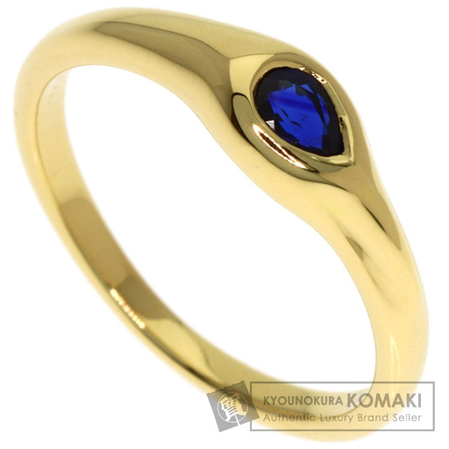 ティファニー リング・指輪 ペアシェイプ サファイア