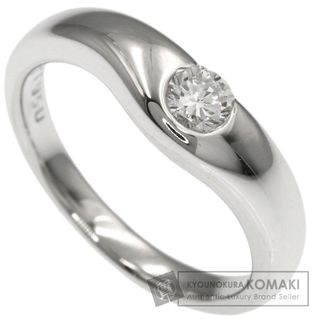 ティファニー リング・指輪 エルサペレッティ カーブドバンド 1Pダイヤモンド