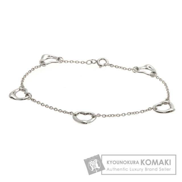 ティファニー ブレスレット 5P オープンハート