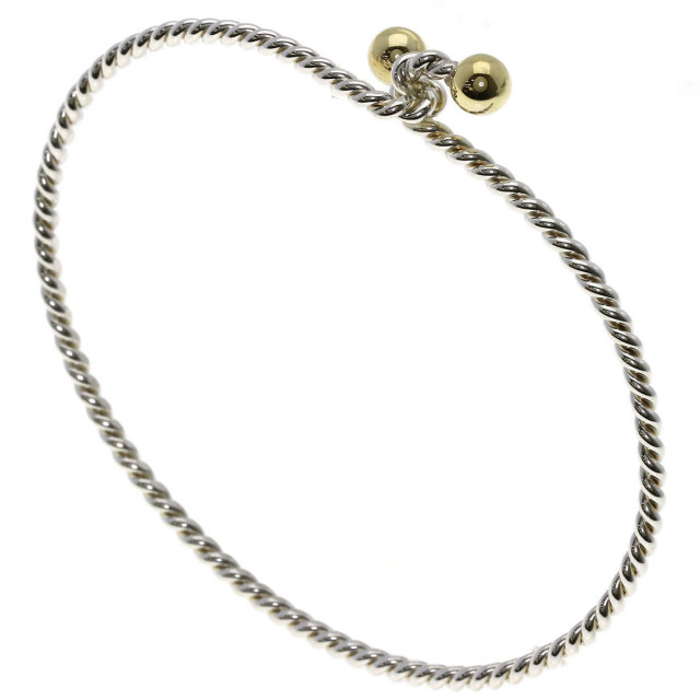 TIFFANY&Co. ティファニー ダブルアイ ツイスト ブレスレット シルバー