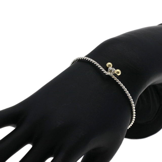 TIFFANY&Co. ティファニー ダブルアイ ツイスト ブレスレット シルバー