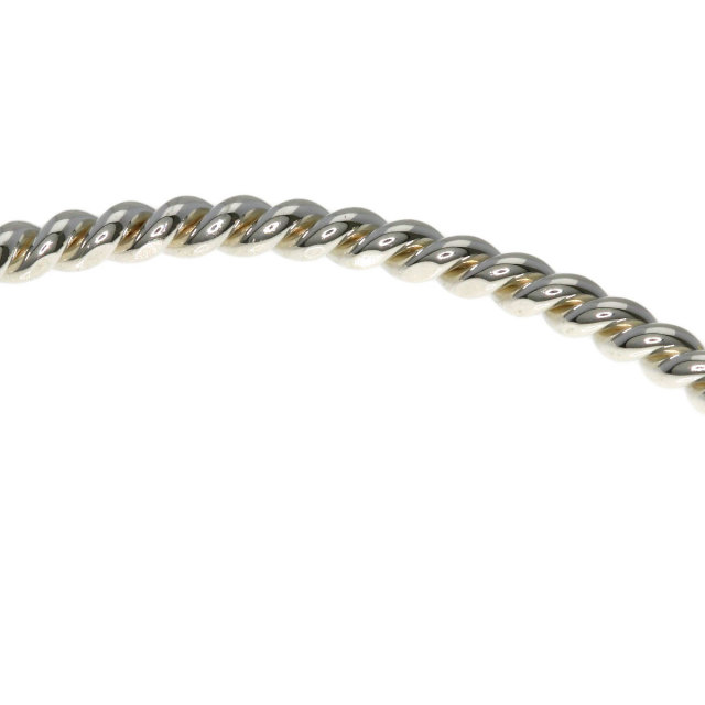 Tiffany＆Co. ダブルアイツイスト　ブレス　925/750 TIFFANY&Co. ティファニー ダブルアイ ツイスト ブレスレット シルバー