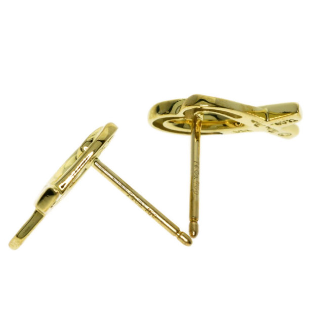 TIFFANY&Co. ティファニー ラビングハート ピアス K18イエローゴールド TIFFANY&Co. ティファニー ラビングハート ピアス K18イエローゴールド