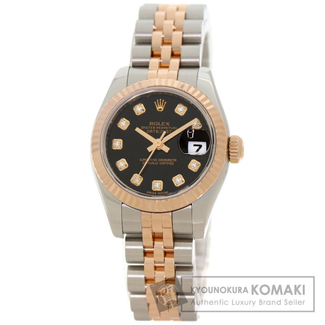 ロレックス 腕時計 デイトジャスト 10P ダイヤモンド