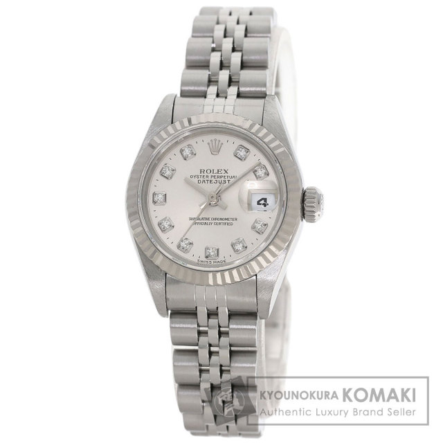 ロレックス 腕時計 デイトジャスト 10P ダイヤモンド