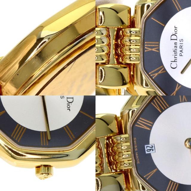 CHRISTIAN DIOR クリスチャンディオール D48-153 オクタゴン 腕時計 GP