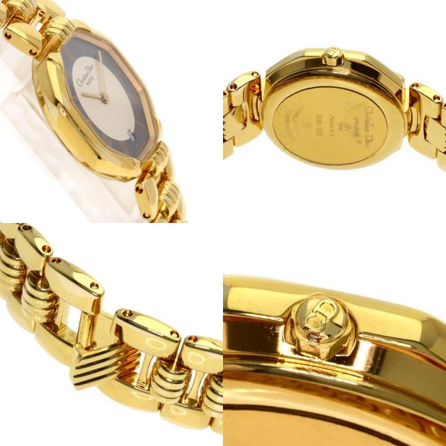 CHRISTIAN DIOR クリスチャンディオール D48-153 オクタゴン 腕時計 GP