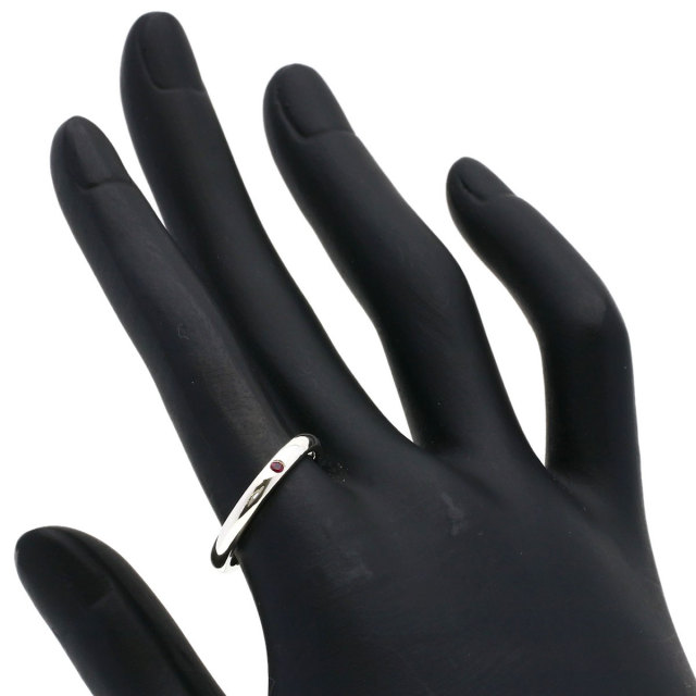 TIFFANY&Co. ティファニー スタッキングバンド ルビー リング・指輪