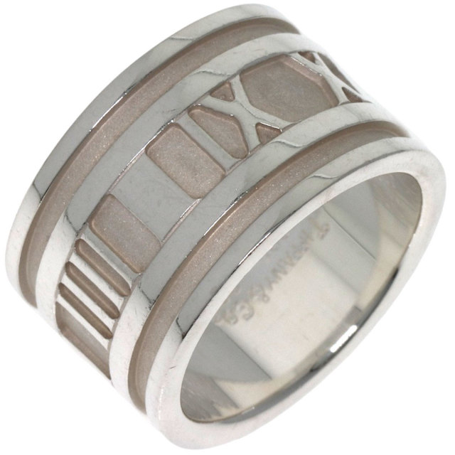 TIFFANY&Co. ティファニー アトラスワイド リング・指輪 シルバー