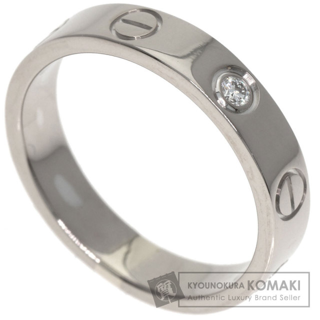 カルティエ リング・指輪 ミニラブリング 1P ダイヤモンド