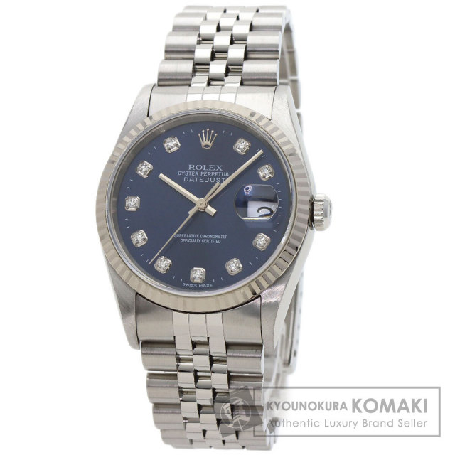 ロレックス 腕時計 デイトジャスト 10P ダイヤモンド