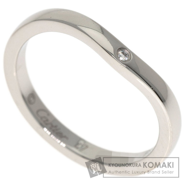 CARTIER カルティエ バレリーナ カーブ 3P ダイヤモンド #47 CARTIER カルティエ バレリーナ カーブ 3P ダイヤモンド #47