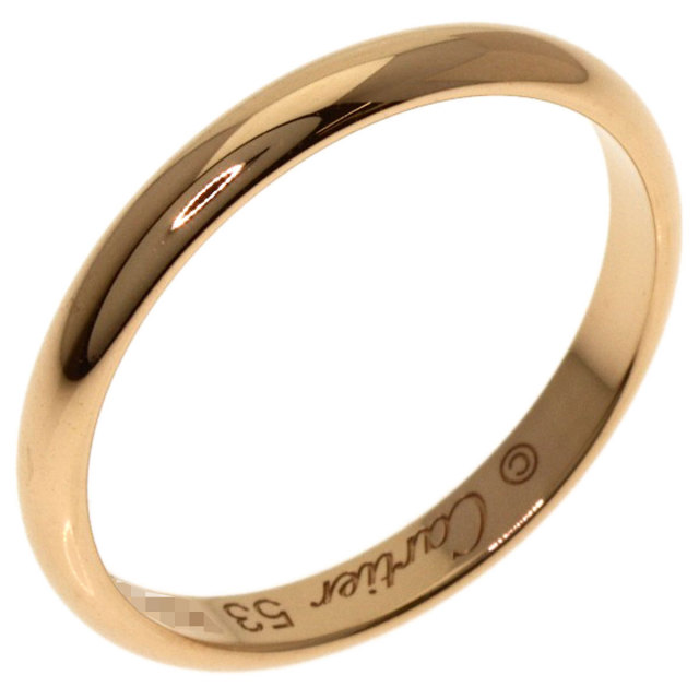 CARTIER カルティエ 1895 ウェディング #53 リング・指輪 K18ピンク