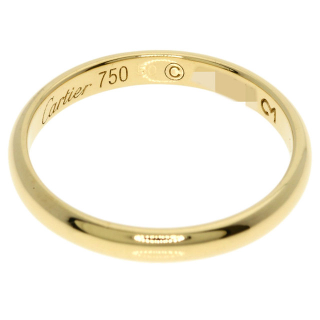 CARTIER カルティエ 1895 ウェディング #50 リング・指輪 K18イエロー