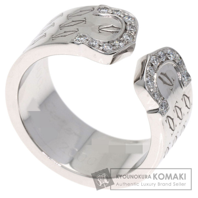 カルティエ リング・指輪 C2リング ダイヤモンド 2000年 Xmas限定 #49