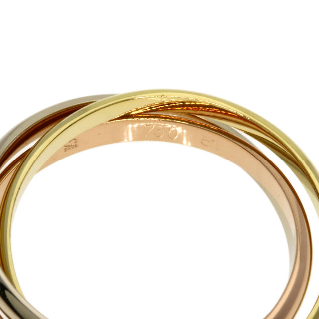CARTIER カルティエ トリニティ XS #51 リング・指輪 K18イエロー