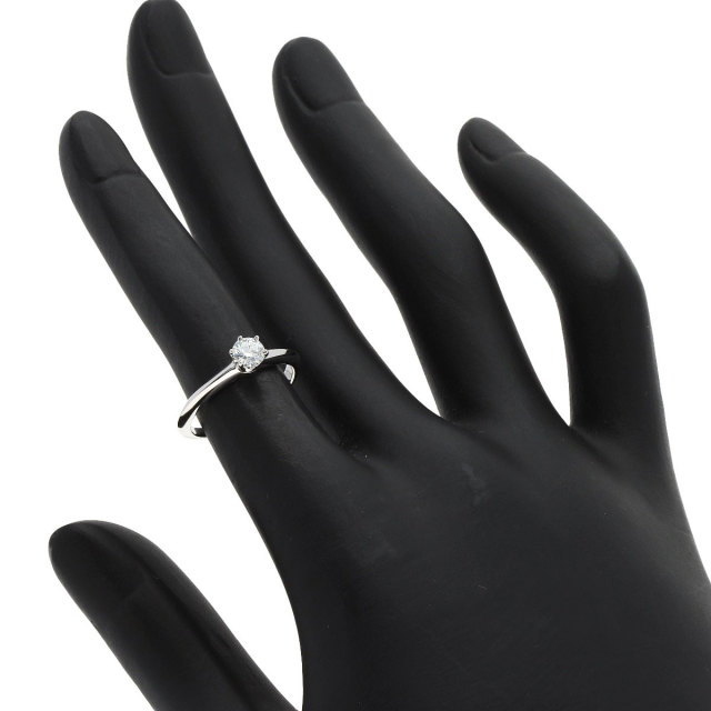 TIFFANY&Co. ティファニー ソリティア 1P ダイヤモンド リング・指輪