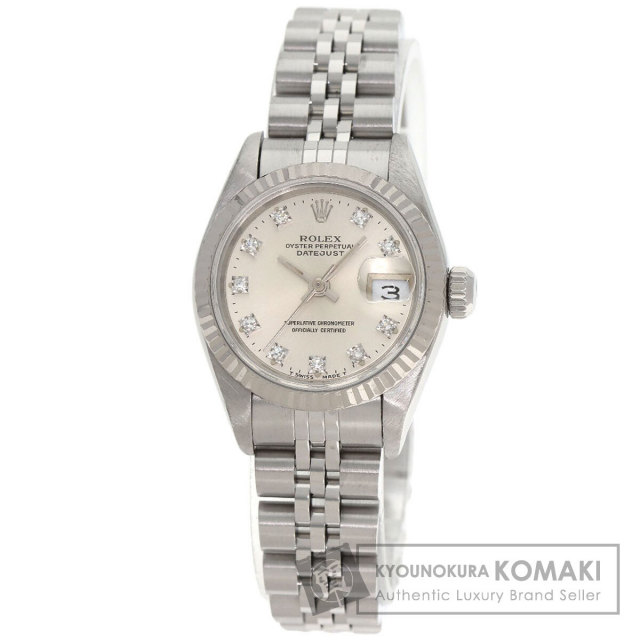 ロレックス 腕時計 デイトジャスト 10P ダイヤモンド