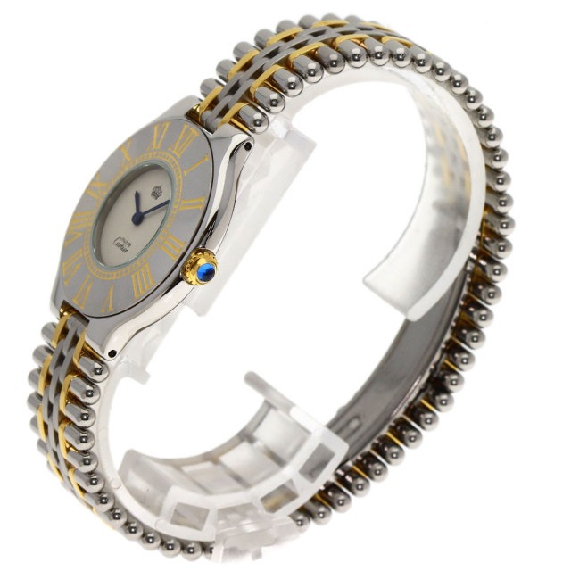 カルティエ マスト21 メンズ腕時計 CARTIER カルティエ マスト21 ヴァンティアン 腕時計 ステンレス
