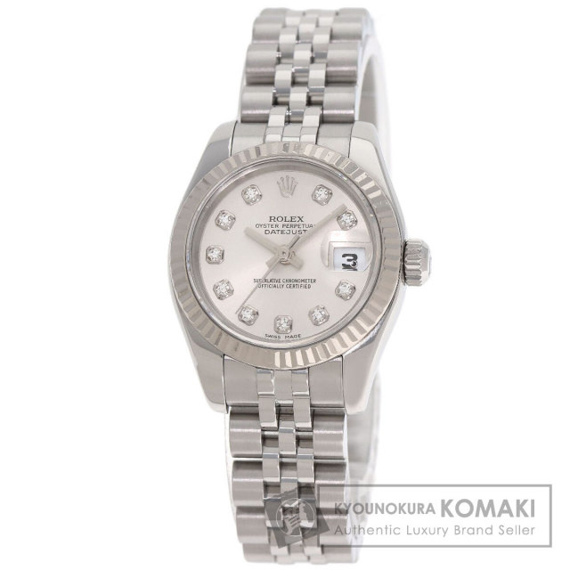 ロレックス 腕時計 デイトジャスト 10P ダイヤモンド